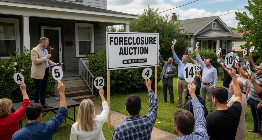 Foreclosure Auction Bidding